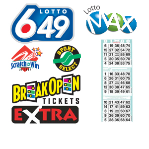 Lotto 649,Scratch N Win, Sport Select, Breakopen Tickets - logo banner